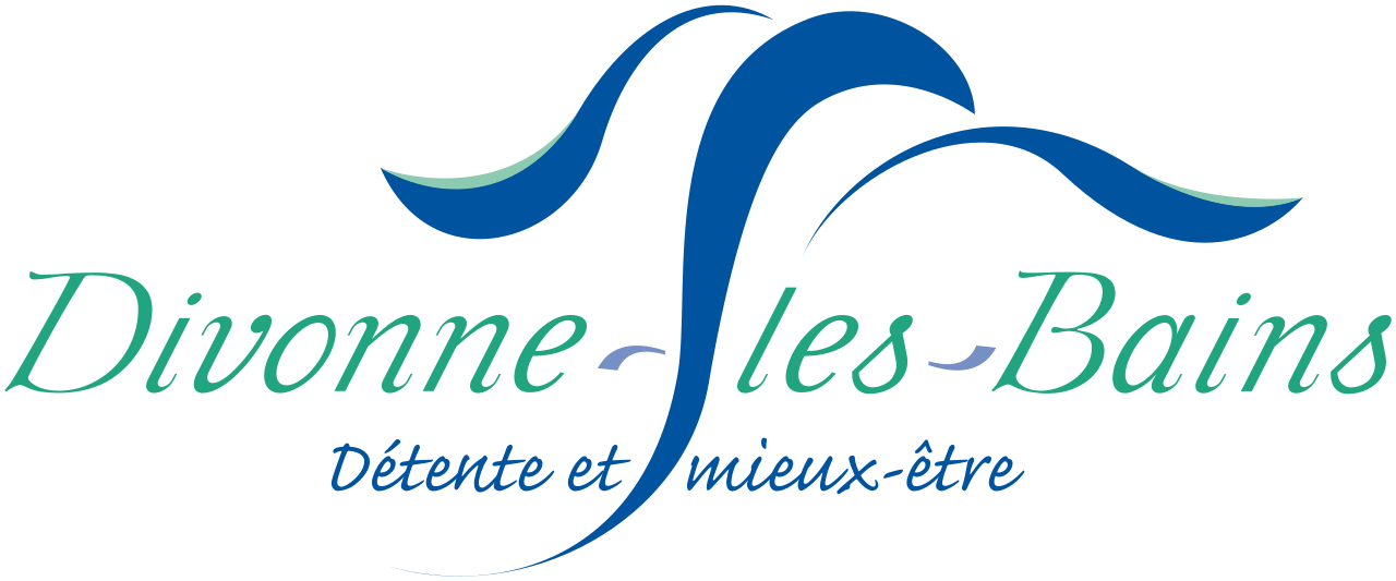 Logo Divonne France tourisme Pays de Gex patrimoine histoire
